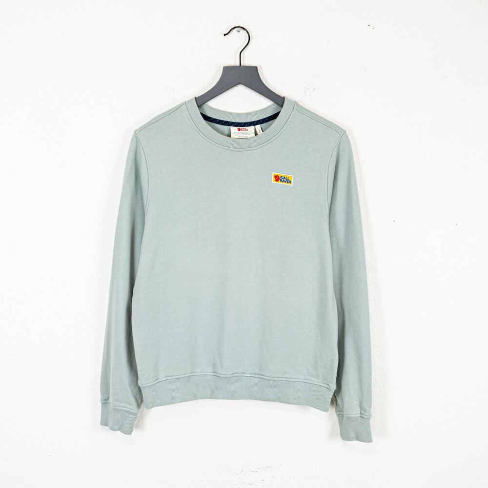 FjallRaven Women's Vardag Sweater Misty Green Organic cotton Medium